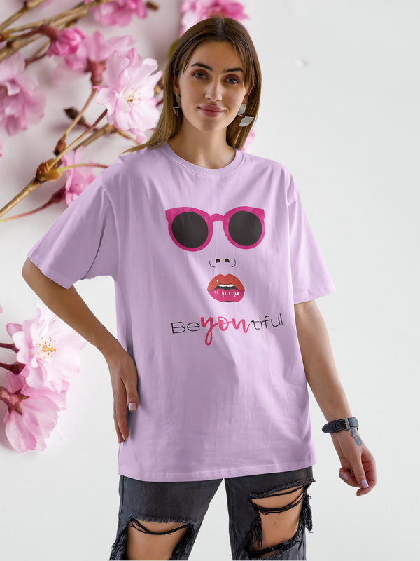 Woman's Premium Oversized | Lavender| Beautiful You