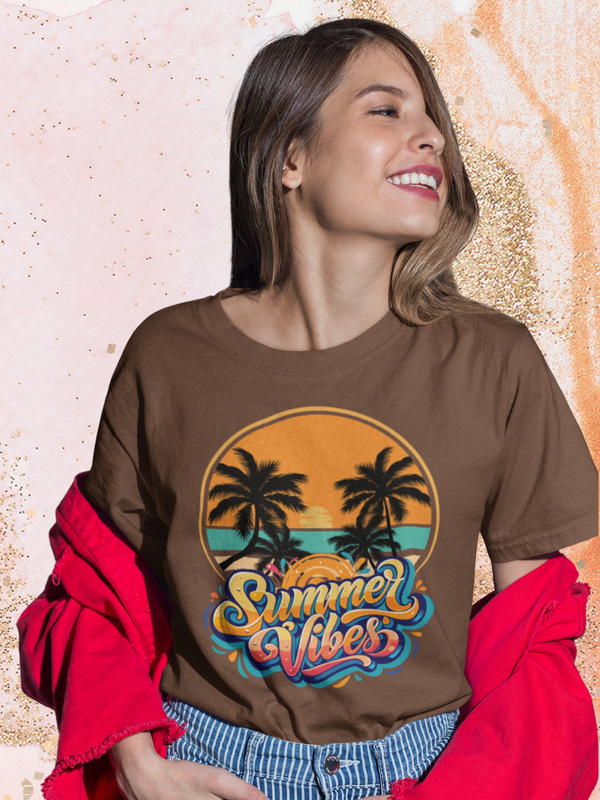 Woman's Premium Oversized | Black | Summer Vibes