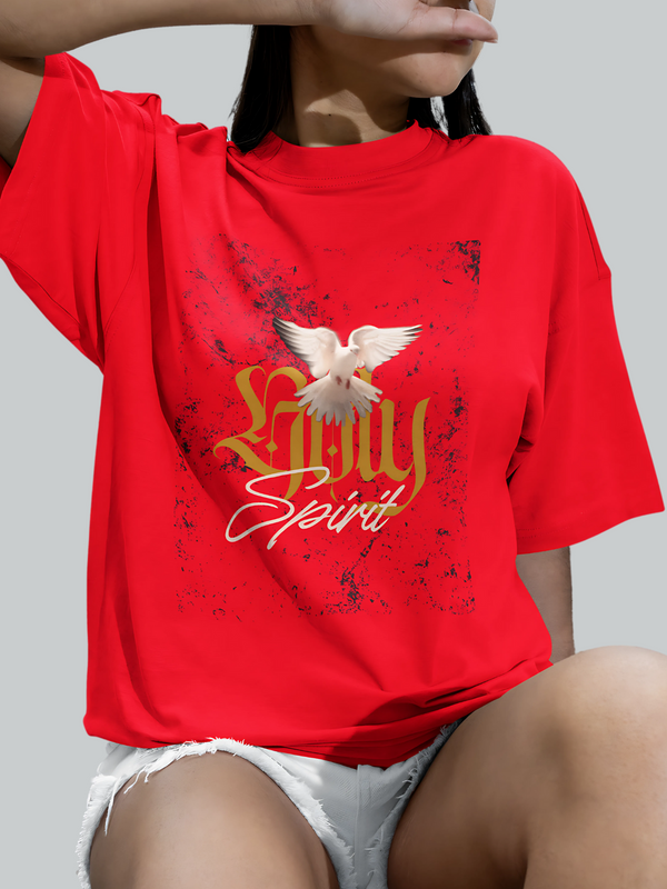 Woman's Premium Oversized | Red | Free Spirit