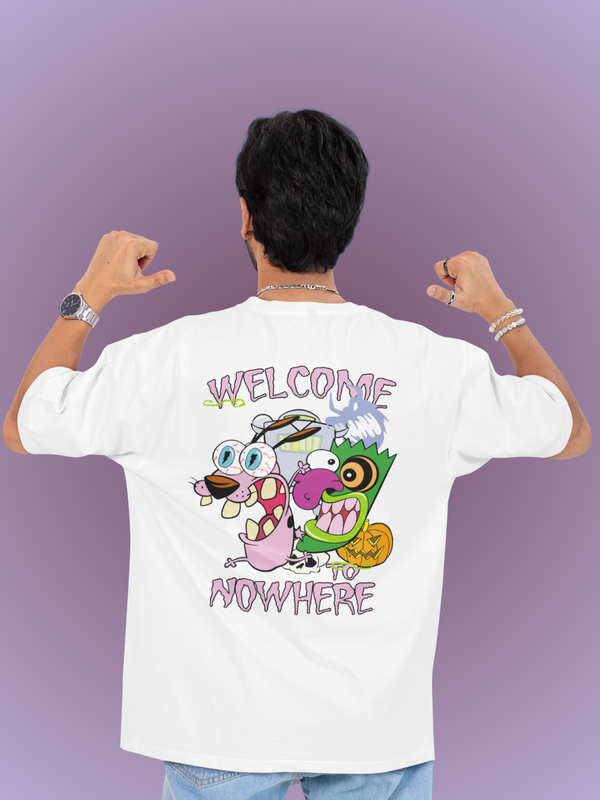 Classic Oversized T-Shirt | White | Afraid, but Loyal