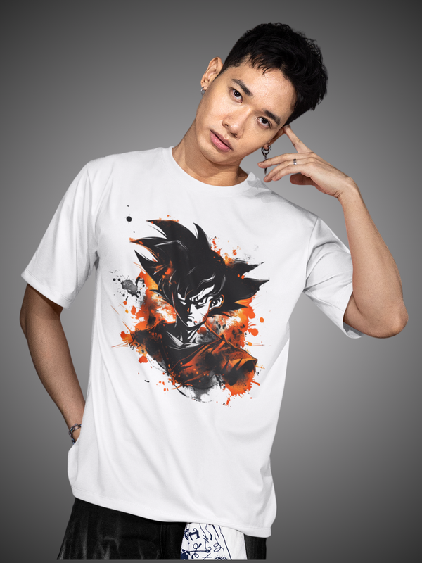 Classic Oversized | White | SOG Anime T-Shirt