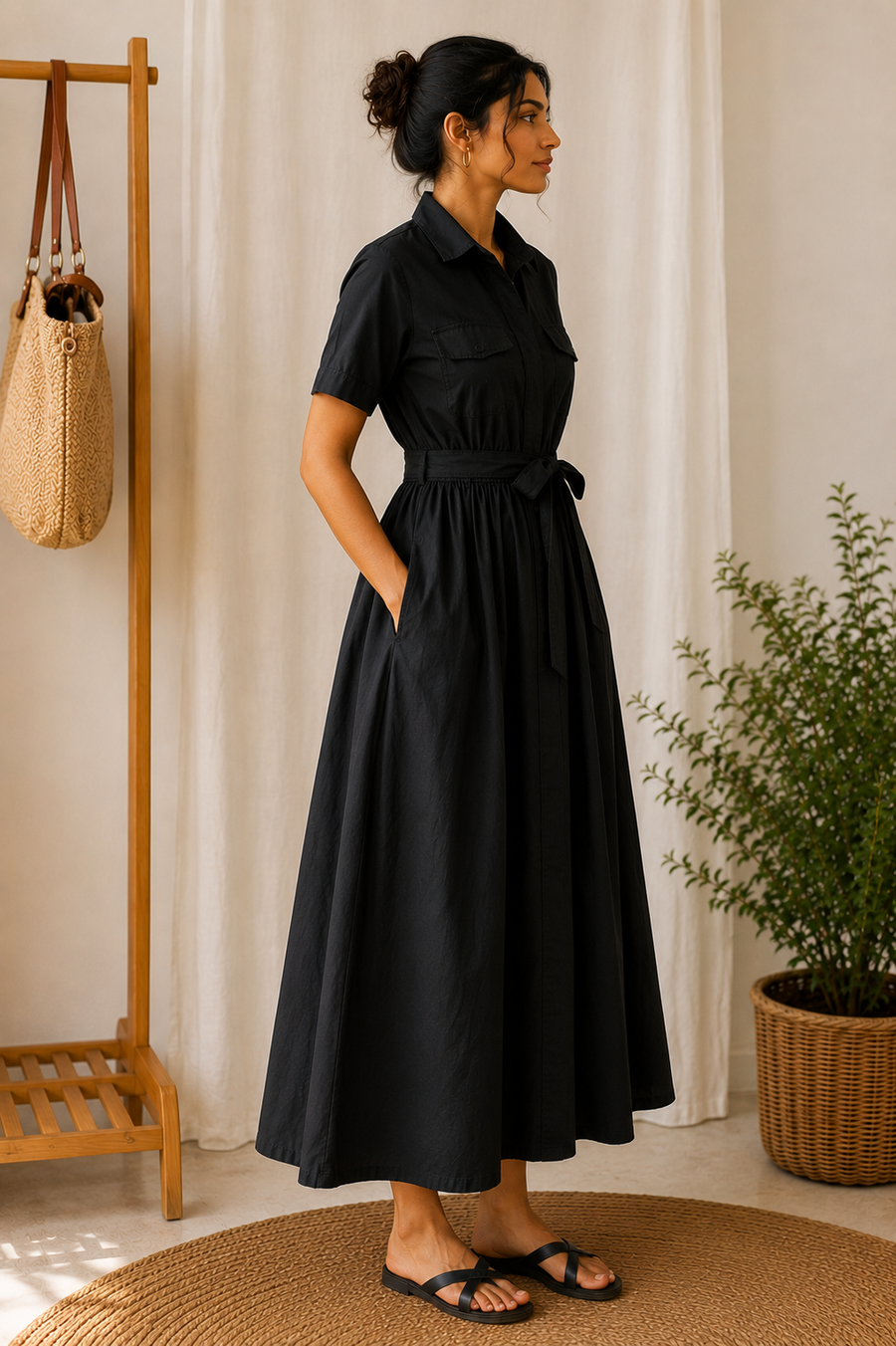 Eleanor Noir Dress