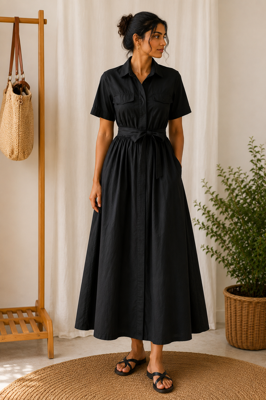 Eleanor Noir Dress