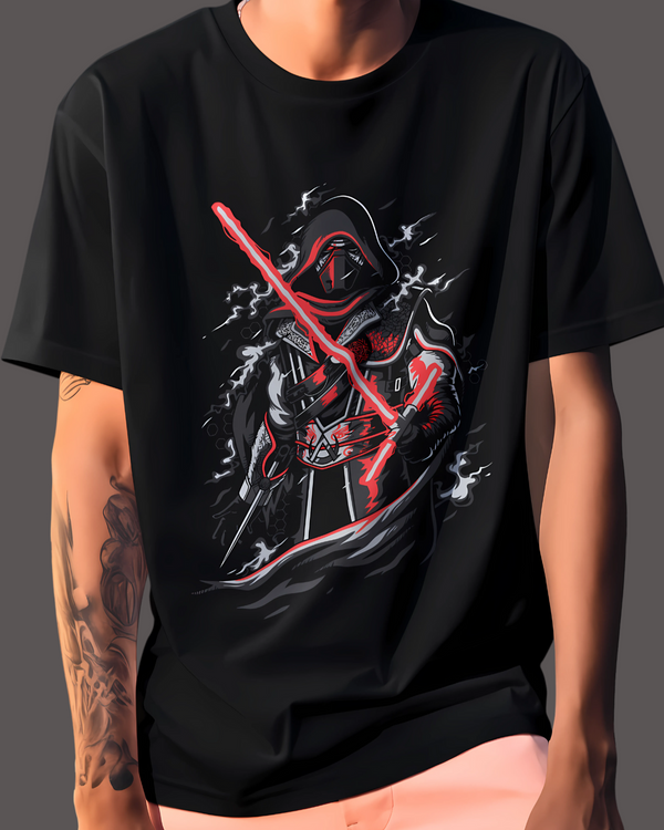 Premium Oversized T-Shirt | Black | Dark Sentinel