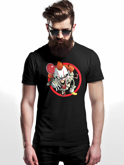 Premium Regular Fit T-Shirt | Black | Crimson Giggles