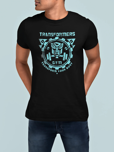 Premium Regular Fit T-Shirt | Black | Transform Your Body