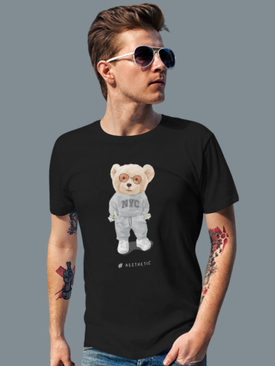 Premium Regular Fit T-Shirt | Black | NYC Asthetic